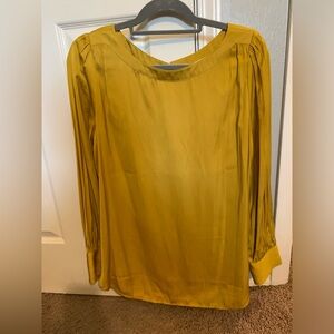 LOFT Gold Blouse L